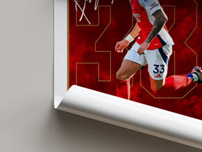 Calafiori Football Poster North London Club Wall Art 4384902306