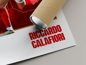Calafiori Football Poster North London Club Wall Art 4384902306
