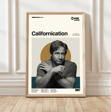 Californication Tv Series Poster, Mid-Century Modern Art, Minimalist Movie Poster 4425410154