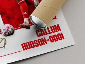 Callum Hudson-Odoi Poster Nottingham Football Gift, Soccer Print 4394266695