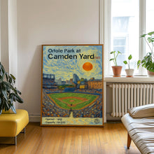 Camden Yard Poster, Orioles Poster, Minimalist, Helvetica, Mid-Century Modern, Baseball Art, Baseball Stadium Poster, Camden Yard at Oriole