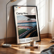 Camp Nou Football Poster Barcelona Football Art Print 4395855375 9900