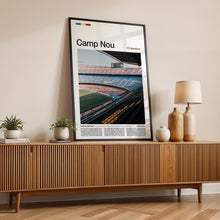 Camp Nou Football Poster Barcelona Football Art Print 4395855375 9900