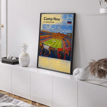 Camp Nou Stadium - Home of F.C Barcelona,  Sports Posters, Office Wall Art, Basement Poster, Game Room Poster