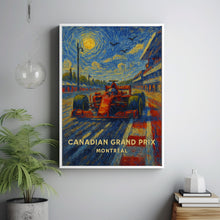 Canadian Grand Prix Poster – Iconic Formula 1 Race in Montreal at Circuit Gilles Villeneuve