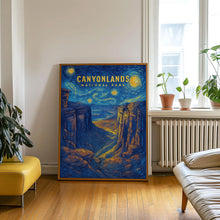 Canyonlands National Park Travel Poster - United States Wall Art Print, Illustration Poster, Home & Office decor, Gift idea, US Travel print