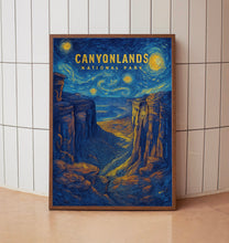 Canyonlands National Park Travel Poster - United States Wall Art Print, Illustration Poster, Home & Office decor, Gift idea, US Travel print