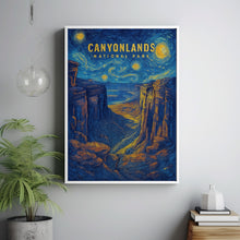 Canyonlands National Park Travel Poster - United States Wall Art Print, Illustration Poster, Home & Office decor, Gift idea, US Travel print