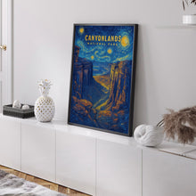 Canyonlands National Park Travel Poster - United States Wall Art Print, Illustration Poster, Home & Office decor, Gift idea, US Travel print