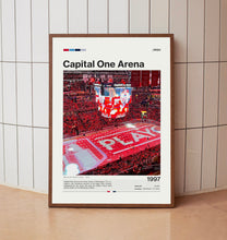 Capital One Arena Poster, Washington Capitals Poster Print, NHL Arena Poster, Hockey Fan Gift Print