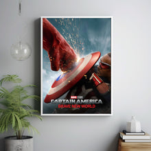 Captain America Brave New World 2025 Poster Art Print Movie Posters TV Posters Gift for Movie lovers 12