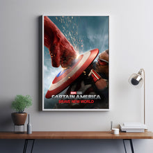 Captain America Brave New World 2025 Poster Art Print Movie Posters TV Posters Gift for Movie lovers 12