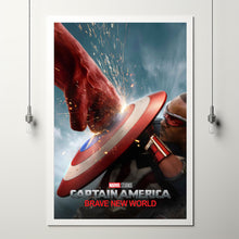 Captain America Brave New World 2025 Poster Art Print Movie Posters TV Posters Gift for Movie lovers 12