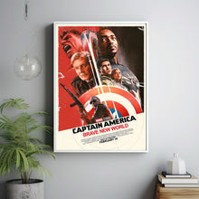Captain America Brave New World 2025 Poster Art Print Movie Posters TV Posters Gift for Movie lovers 13