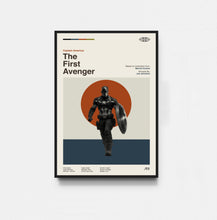 Captain America Poster, Marvel Poster, Avengers Print, Movie Poster, Midcentury Art, Minimalist Art, Retro Poster, Vintage Poster 1813155033