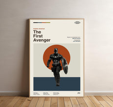 Captain America Poster, Marvel Poster, Avengers Print, Movie Poster, Midcentury Art, Minimalist Art, Retro Poster, Vintage Poster 1813155033
