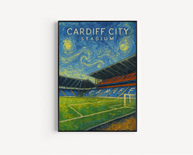 Cardiff City Stadium Poster