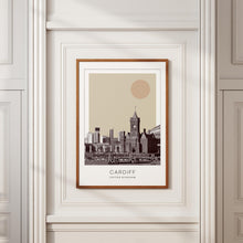 Cardiff Poster Print, Cardiff Travel Poster, Cardiff Minimalistic Wall Art, Cardiff, United Kingdom 1868246572