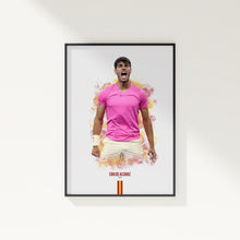 Carlos Alcaraz Poster Tennis Wall Art 1762844514