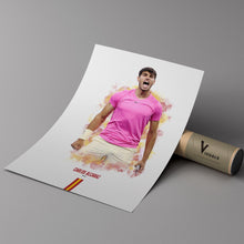 Carlos Alcaraz Poster Tennis Wall Art 1762844514