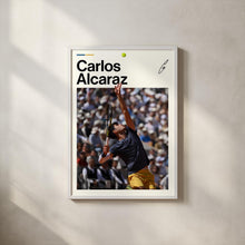 Carlos Alcaraz Poster, Sinner Tennis Wall Art, Framed ATP Print, Sports Decor, Rising Star Artwork 4368433358