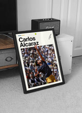 Carlos Alcaraz Poster, Sinner Tennis Wall Art, Framed ATP Print, Sports Decor, Rising Star Artwork 4368433358