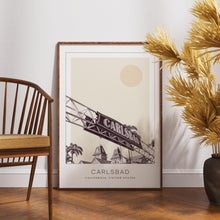 Carlsbad Poster Print, Carlsbad Travel Poster, Carlsbad Minimalistic Wall Art, Carlsbad, California, United States 1882437461