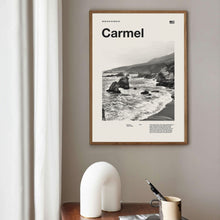 Carmel by the sea  City Art Print  Carmel Poster  Carmel Wall Art  Mid Century Poster  Travel Print Art  California 1579650867