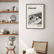 Carmel by the sea  City Art Print  Carmel Poster  Carmel Wall Art  Mid Century Poster  Travel Print Art  California 1579650867