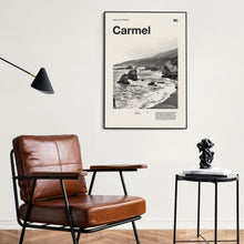 Carmel by the sea  City Art Print  Carmel Poster  Carmel Wall Art  Mid Century Poster  Travel Print Art  California 1579650867