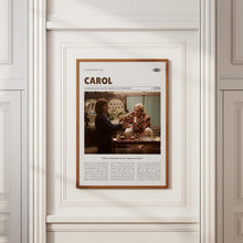 Carol, Todd Haynes, Retro Movie Poster, Custom Movie Poster Print 4421174512