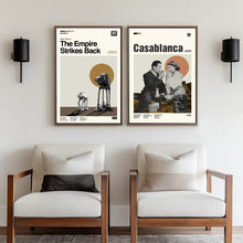 Casablanca Movie Poster, Mid-Century Modern Minimalist Art 4441481049
