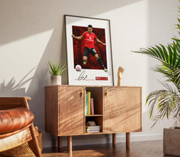Casemiro Football Poster Manchester Soccer Fan Art 4399607165
