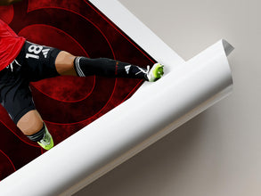 Casemiro Football Poster Manchester Soccer Fan Art 4399607165