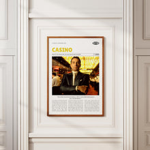 Casino, Martin Scorsese, Retro Movie Poster, Custom Movie Poster 4421167909