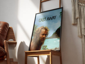 Cast Away Poster, Print Poster, Film Poster, Wall Art, Retro Poster, Vintage Poster, Tom Hanks, Robert Zemeckis, Gift for Him, Gift Idea 1877949864