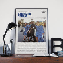 Catch Me If You Can, Steven Spielberg, Retro Movie Poster, Custom Movie Poster 4421164803