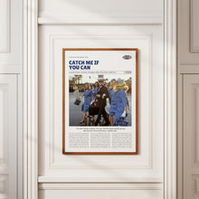 Catch Me If You Can, Steven Spielberg, Retro Movie Poster, Custom Movie Poster 4421164803