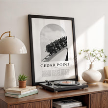 Cedar Point Travel Poster, Cedar Point Print, Cedar Point Wall Art, Travel Print, Ohio City Art, Cedar Point Gift, Ohio Decor  NA386M 4343392660