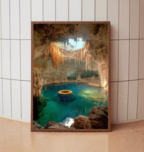 Cenotes of Yucatan Travel Print, Mexico Travel Print Collection, Travel Wall Art