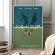 Challengers Movie Poster Handmade Canvas Wall Art 1787369512
