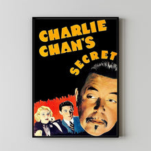 Charlie Chan's Secret 1936Poster Art Print Movie Posters Gift for Movie lovers