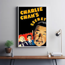 Charlie Chan's Secret 1936Poster Art Print Movie Posters Gift for Movie lovers