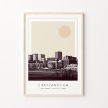 Chattanooga Poster Print, Chattanooga Travel Poster, Chattanooga Minimalistic Wall Art, Chattanooga, Tennessee, United States 1882437291
