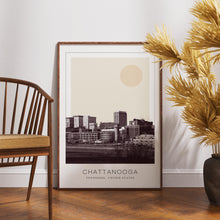 Chattanooga Poster Print, Chattanooga Travel Poster, Chattanooga Minimalistic Wall Art, Chattanooga, Tennessee, United States 1882437291