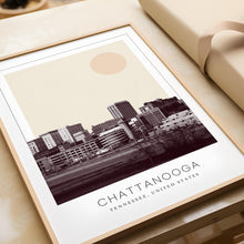Chattanooga Poster Print, Chattanooga Travel Poster, Chattanooga Minimalistic Wall Art, Chattanooga, Tennessee, United States 1882437291