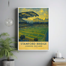 Chelsea FC  Stamford Bridge  Black and White Poster