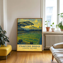 Chelsea FC  Stamford Bridge  Black and White Poster