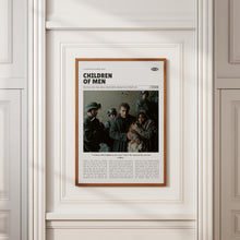Children of Men, Alfonso Cuarón, Retro Movie Poster, Custom Movie Poster Print 4421171558