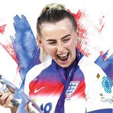 Chloe Kelly - Trophy - Lioness - Football Poster - Football Print 4343278511